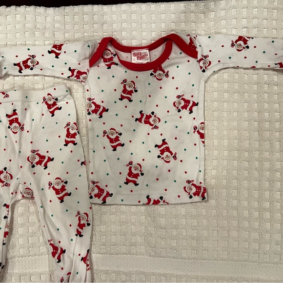 Vintage Baby B’gosh Christmas PJ Set 12 months - Picture 4 of 10